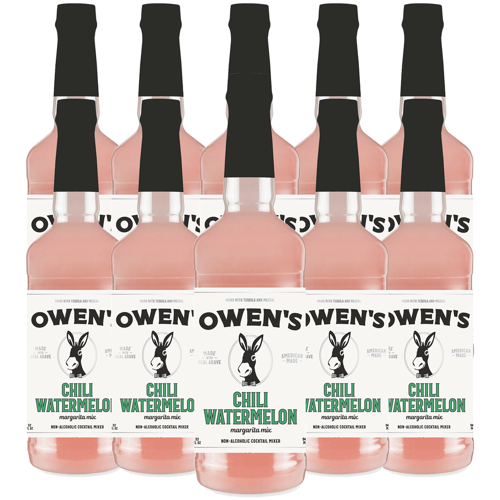 Owen’s Craft Mixers Live Nation Exclusive Chili Watermelon | Handcrafted in USA | Premium Ingredients | Vegan & Gluten-Free Soda Mocktail & Cocktail Mixer - GoDpsMusic