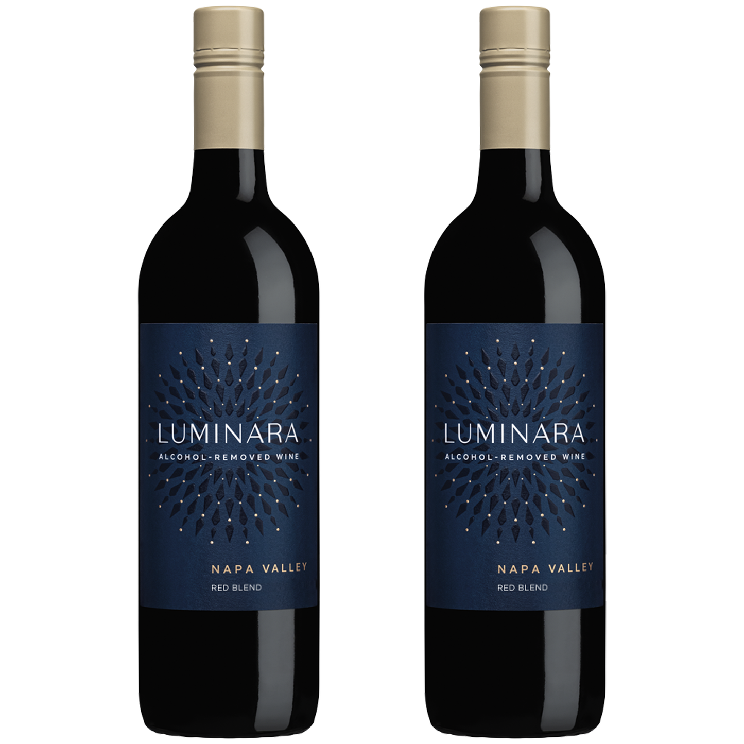 Luminara Alcohol-Removed Red Blend – Premium Non-Alcoholic Red Wine from Napa Valley – 750ml Bottle - GoDpsMusic