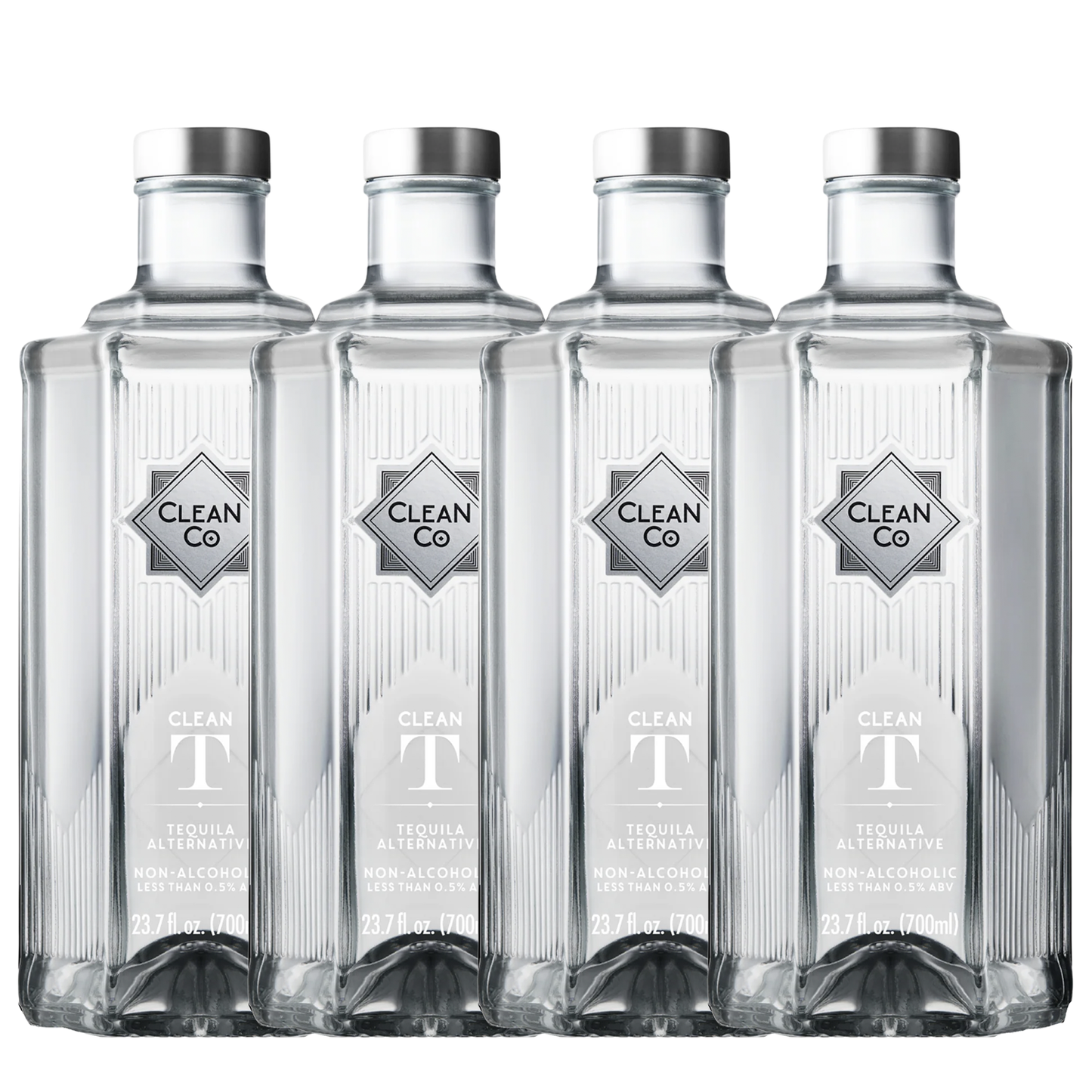 Clean Co Non-Alcoholic Tequila Alternative 700ml Bottle | Made in England | Premium Alcohol-Free Spirit | Sugar Free, Gluten Free Spirits - GoDpsMusic