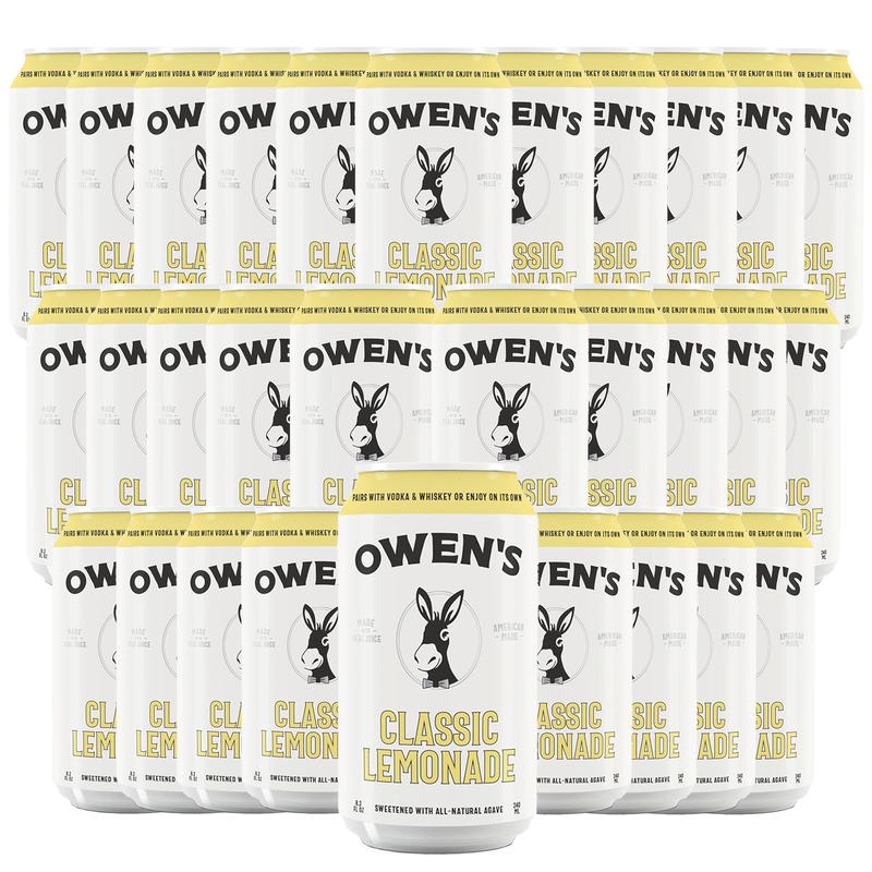 Owen’s Craft Mixers Classic Lemonade Handcrafted in the USA with Premium Ingredients Vegan & Gluten-Free Soda Mocktail and Cocktail Mixer - GoDpsMusic