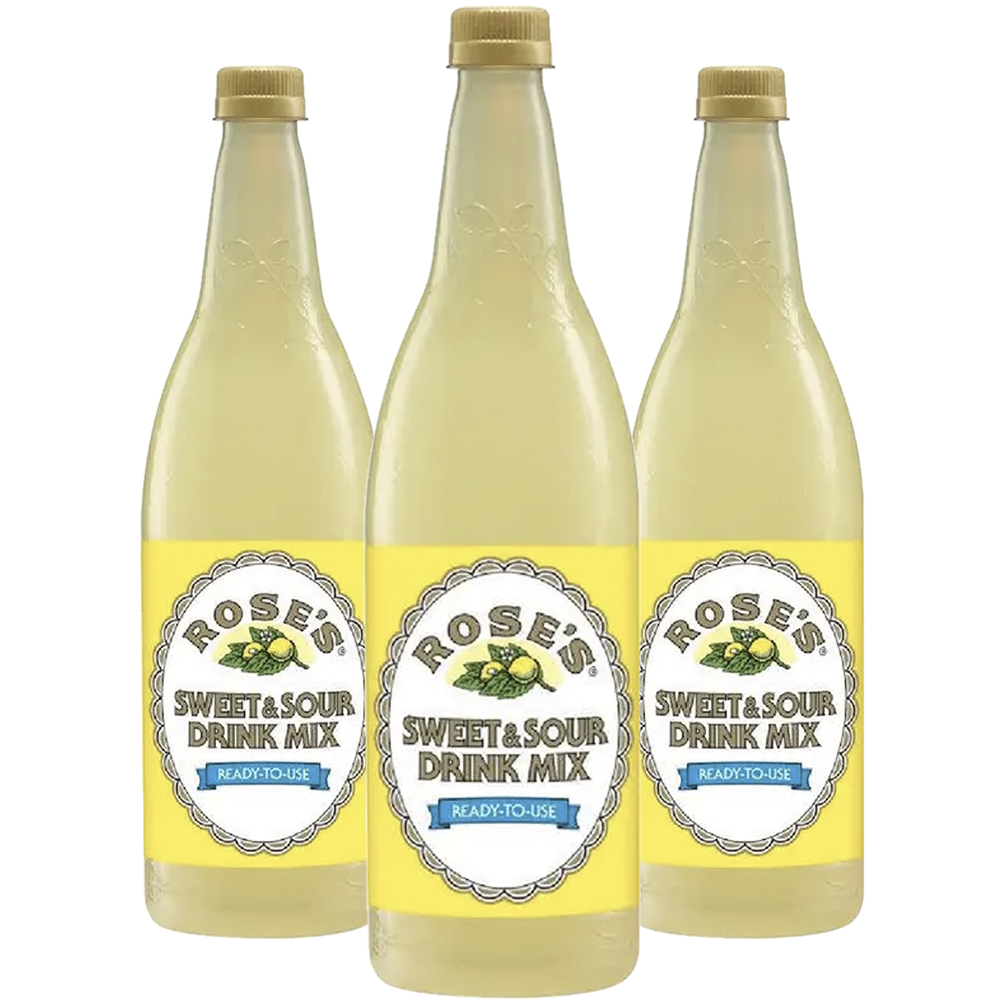 Rose’s Sweetened Sweet & Sour Syrup 1 Liter Bottle, | Perfect for Cocktails, Beverages, and Mixers - GoDpsMusic