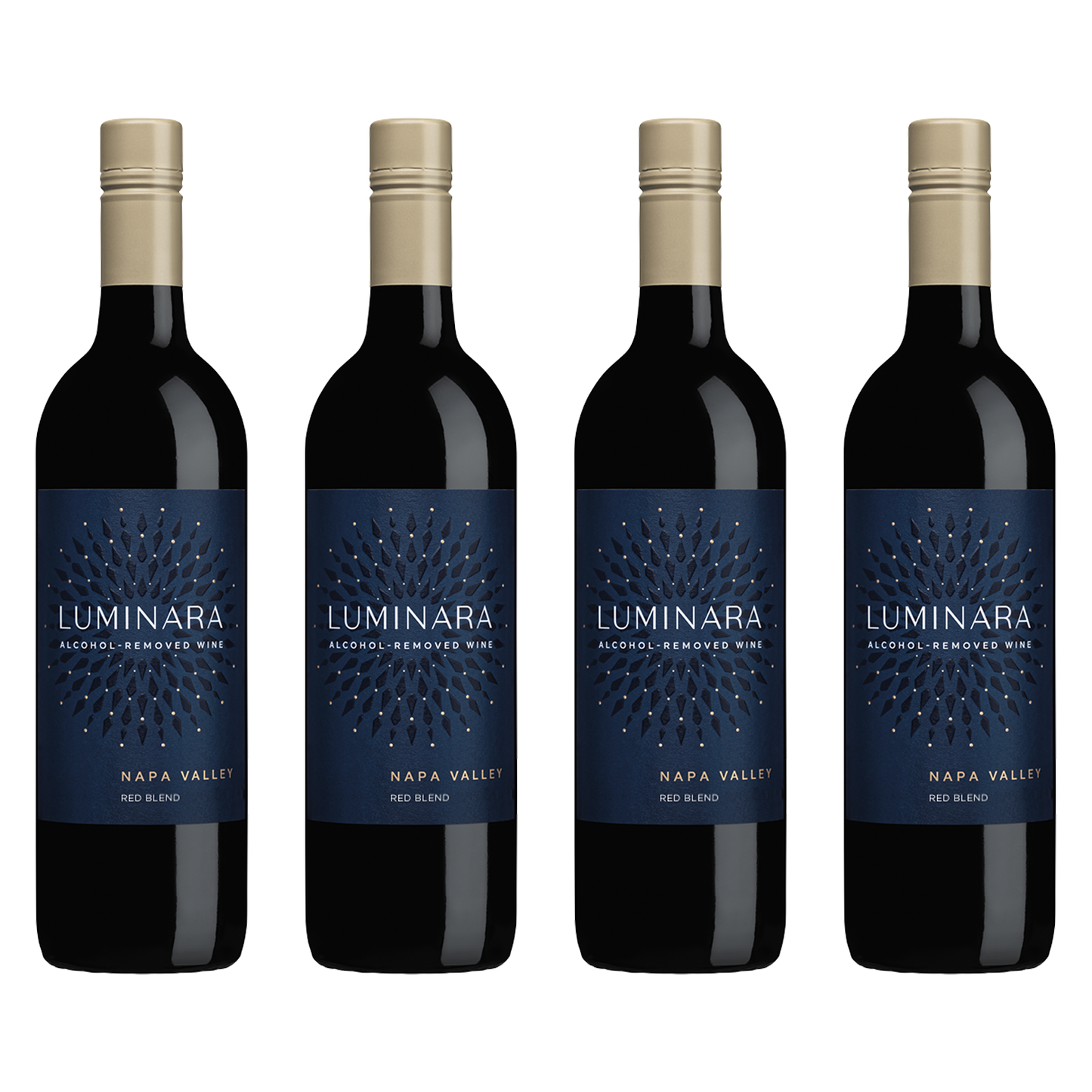 Luminara Alcohol-Removed Red Blend – Premium Non-Alcoholic Red Wine from Napa Valley – 750ml Bottle - GoDpsMusic
