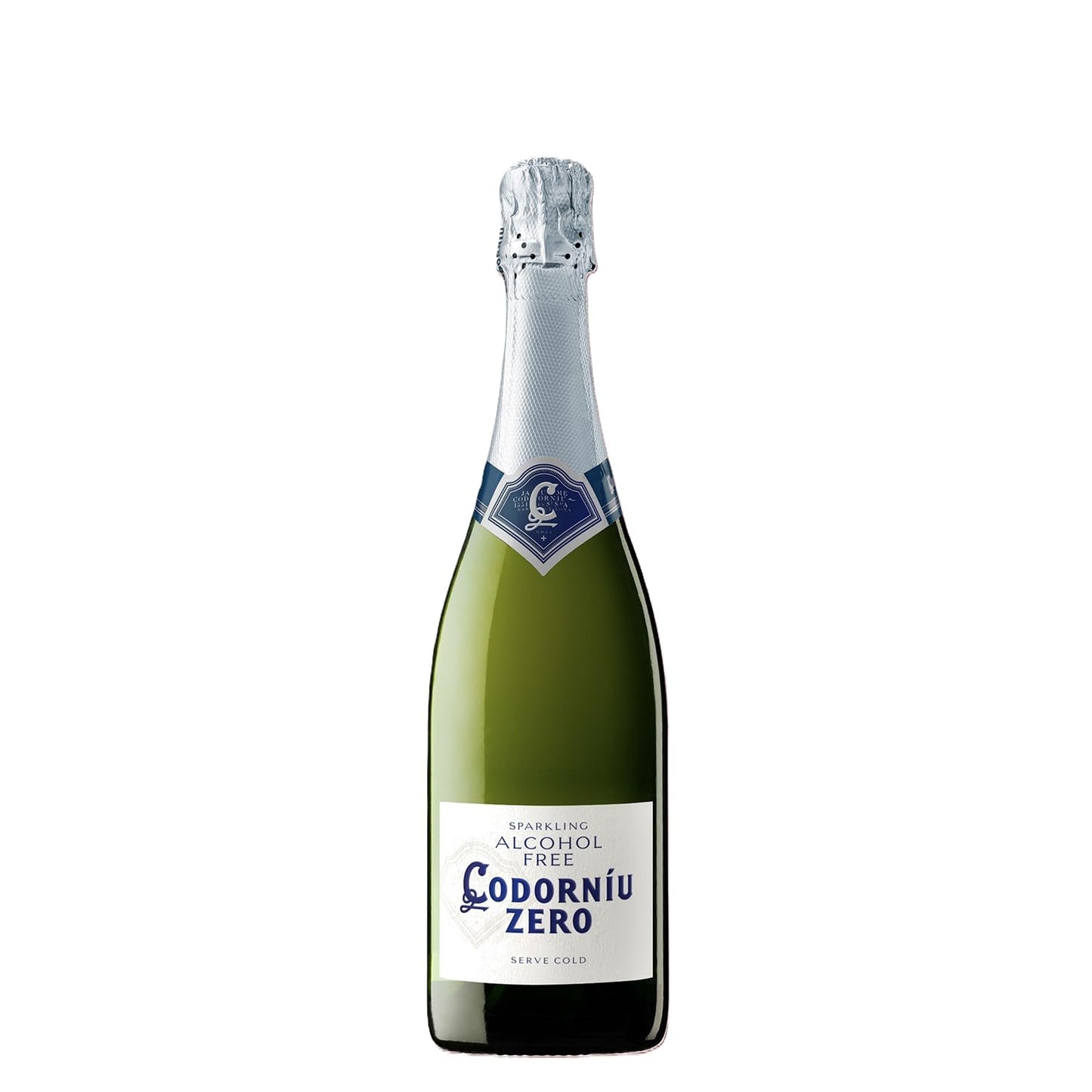 Codorníu Zero Brut Premium Non-Alcoholic Sparkling Wine Dealcoholized Champagne 750ml