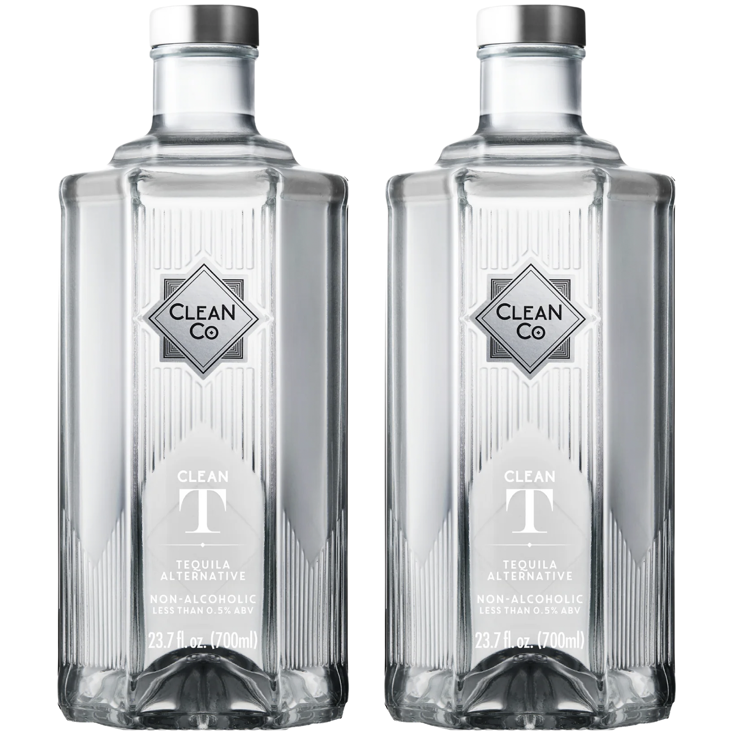Clean Co Non-Alcoholic Tequila Alternative 700ml Bottle | Made in England | Premium Alcohol-Free Spirit | Sugar Free, Gluten Free Spirits - GoDpsMusic