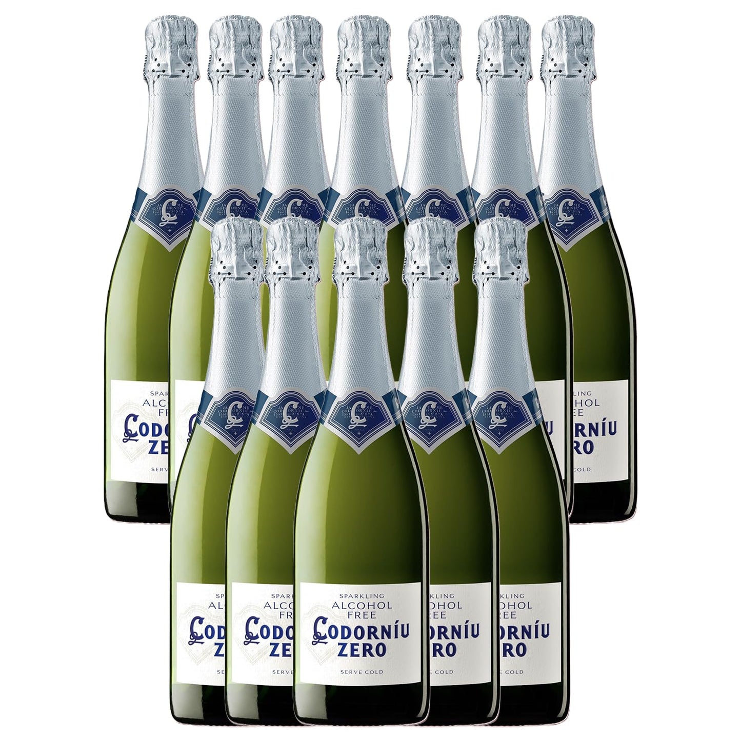Codorníu Zero Brut Premium Non-Alcoholic Sparkling Wine Dealcoholized Champagne 750ml