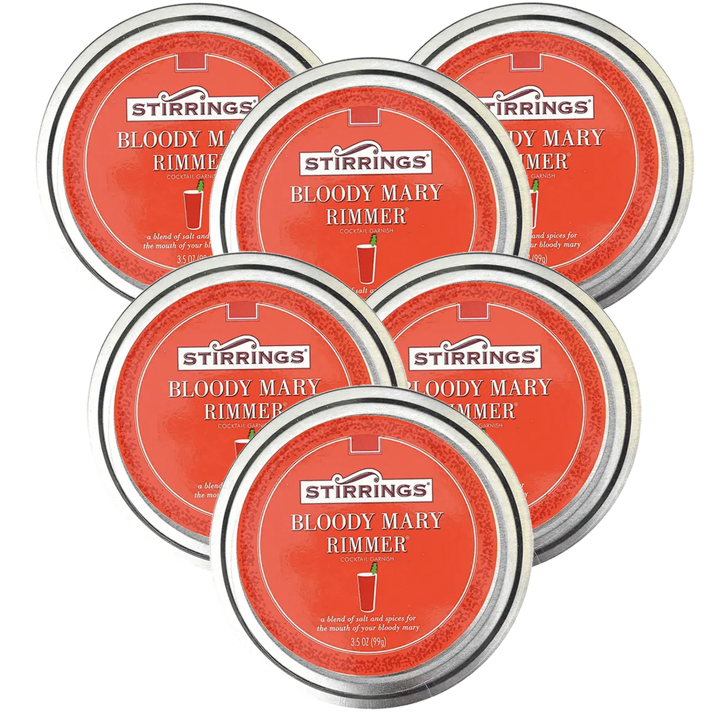 Stirrings Bloody Mary Cocktail Rimmer - Easy to Rim a Glass - Specialty Sugar and Salt Drink Rimmers - GoDpsMusic