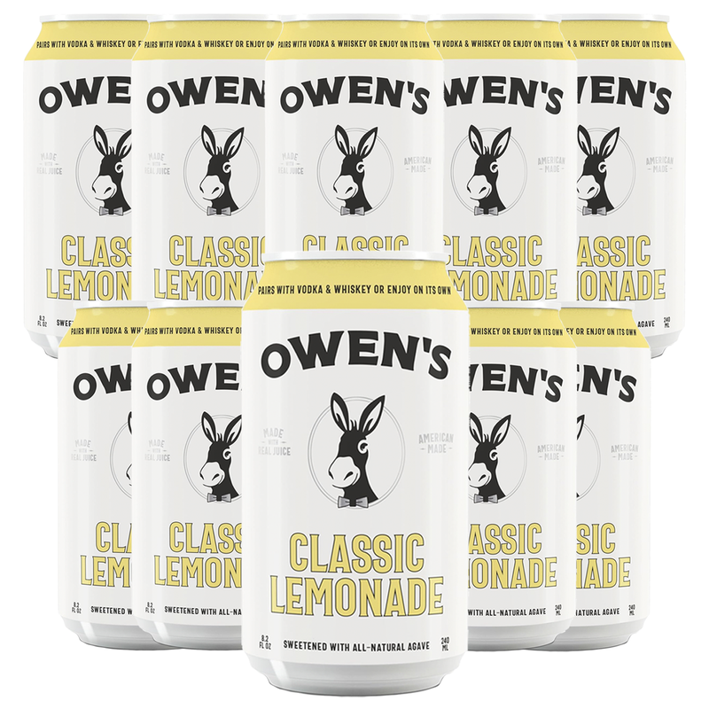 Owen’s Craft Mixers Classic Lemonade Handcrafted in the USA with Premium Ingredients Vegan & Gluten-Free Soda Mocktail and Cocktail Mixer - GoDpsMusic