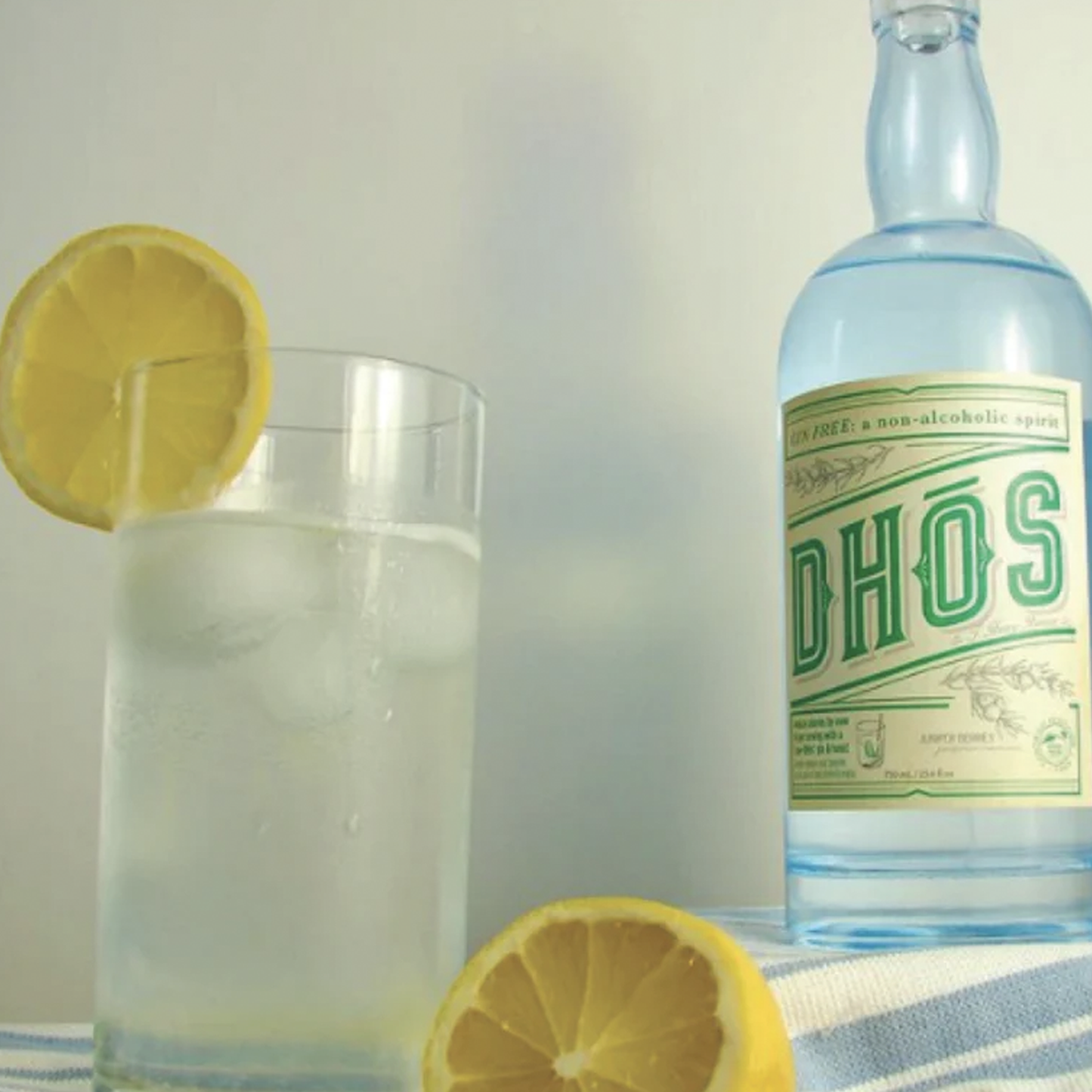 Dhōs Handcrafted Non-Alcoholic Gin - Keto-Friendly, Zero Sugar, Zero Calories, Zero Proof - 750 ML - Perfect for Mocktails - Made in USA - GoDpsMusic