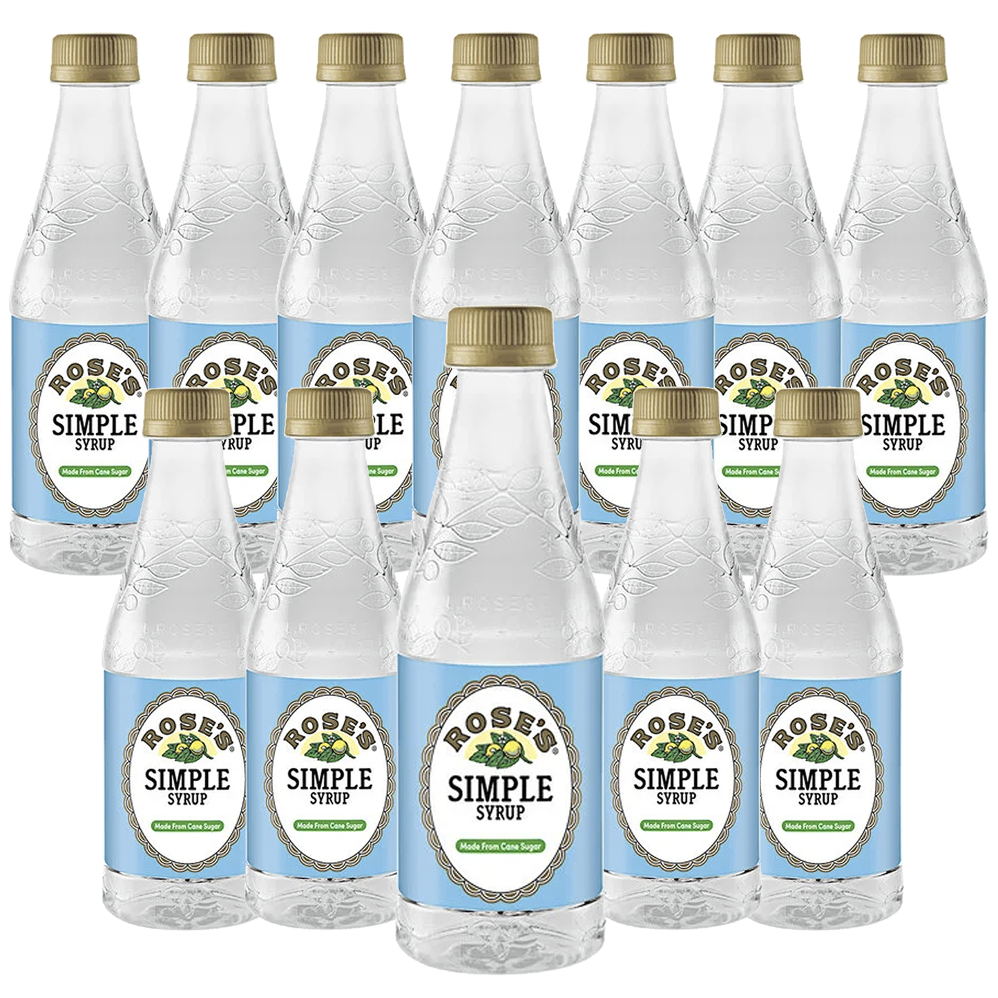 Rose’s Sweetened Simple Syrup 12 OZ Bottle, | Perfect for Cocktails, Beverages, and Mixers - GoDpsMusic