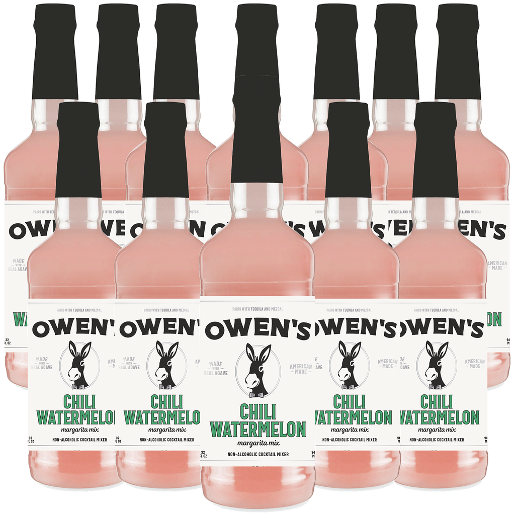 Owen’s Craft Mixers Live Nation Exclusive Chili Watermelon | Handcrafted in USA | Premium Ingredients | Vegan & Gluten-Free Soda Mocktail & Cocktail Mixer - GoDpsMusic