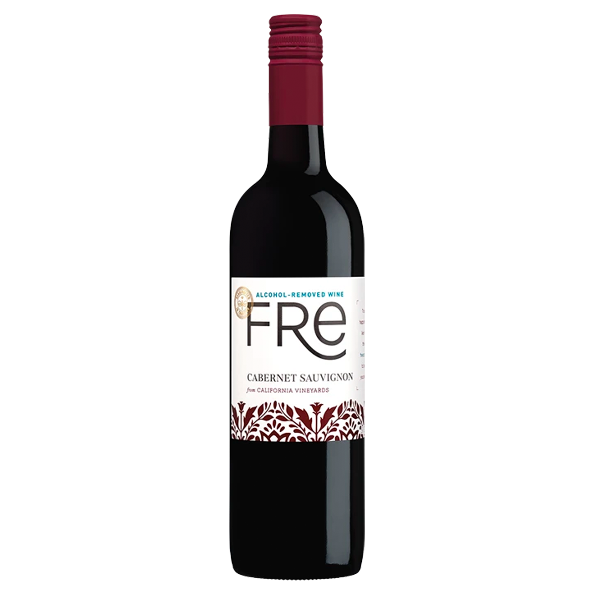 Sutter Home Fre Cabernet Non-Alcoholic Red Wine, Experience Bundle with ChromaCast Pop Socket, Seasonal Wine Pairings & Recipes, 12/750ML - GoDpsMusic