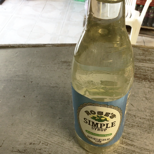 Rose’s Sweetened Simple Syrup 1 Liter Bottle, | Perfect for Cocktails, Beverages, and Mixers - GoDpsMusic