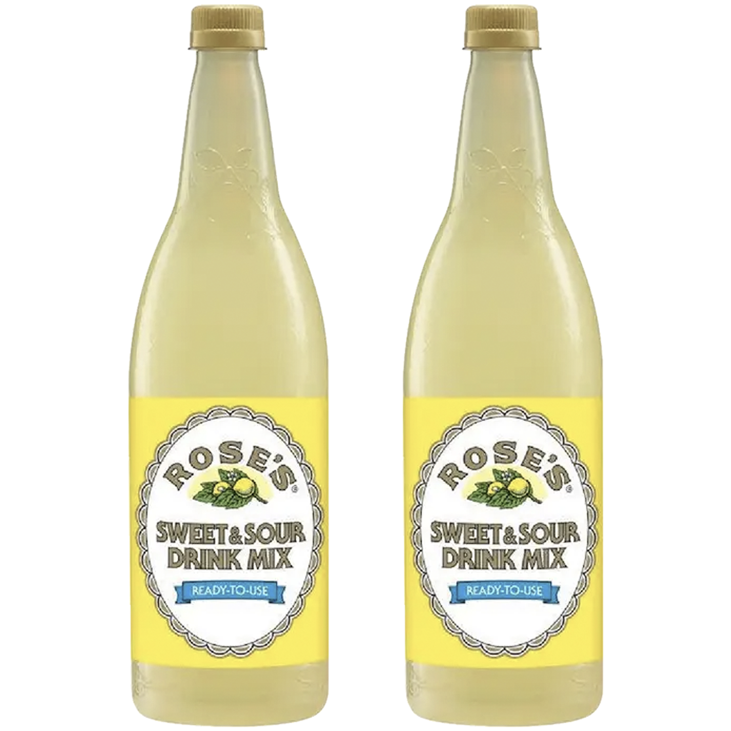 Rose’s Sweetened Sweet & Sour Syrup 1 Liter Bottle, | Perfect for Cocktails, Beverages, and Mixers - GoDpsMusic