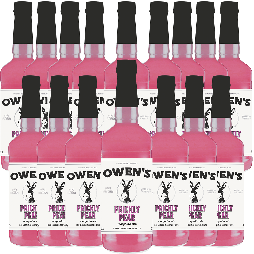 Owen’s Craft Mixers Live Nation Exclusive Prickly Pear | Handcrafted in USA | Premium Ingredients | Vegan & Gluten-Free Soda Mocktail & Cocktail Mixer - GoDpsMusic