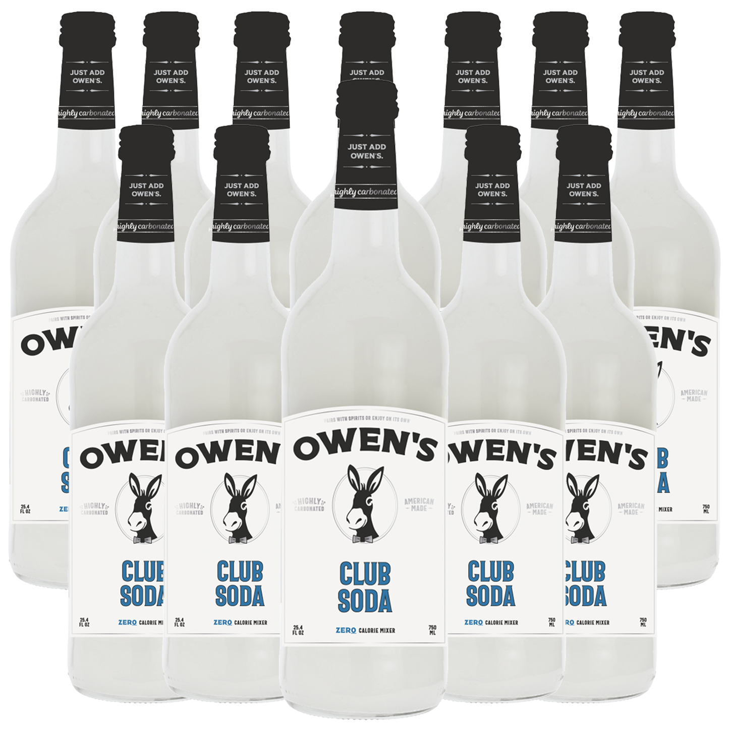 Owen’s Craft Mixers Club Soda, 750ml