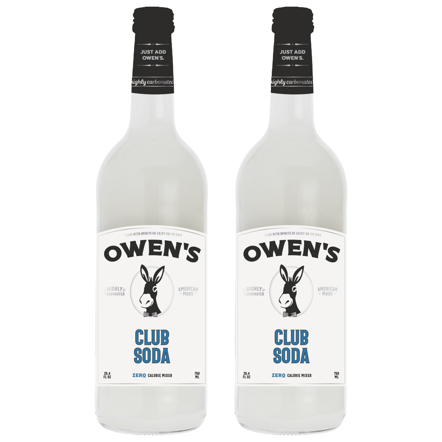 Owen’s Craft Mixers Club Soda, 750ml