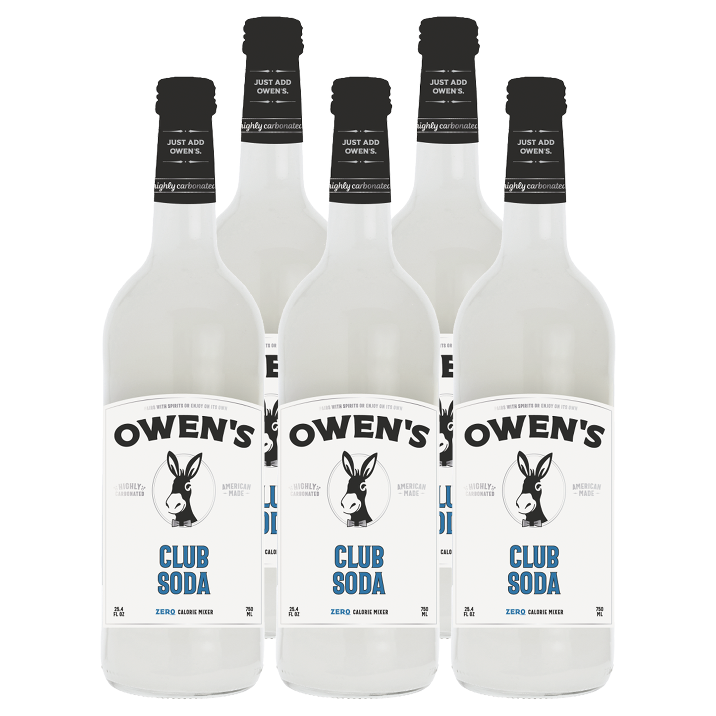 Owen’s Craft Mixers Club Soda, 750ml