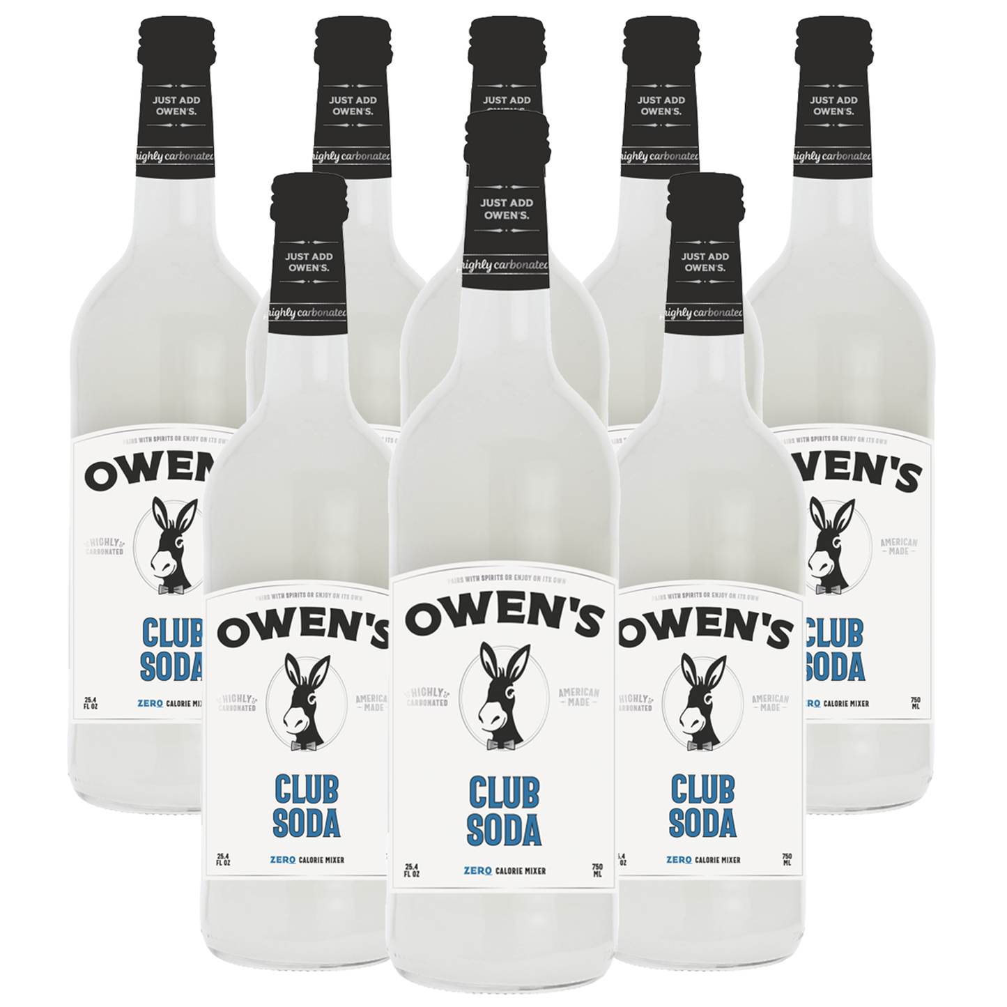 Owen’s Craft Mixers Club Soda, 750ml