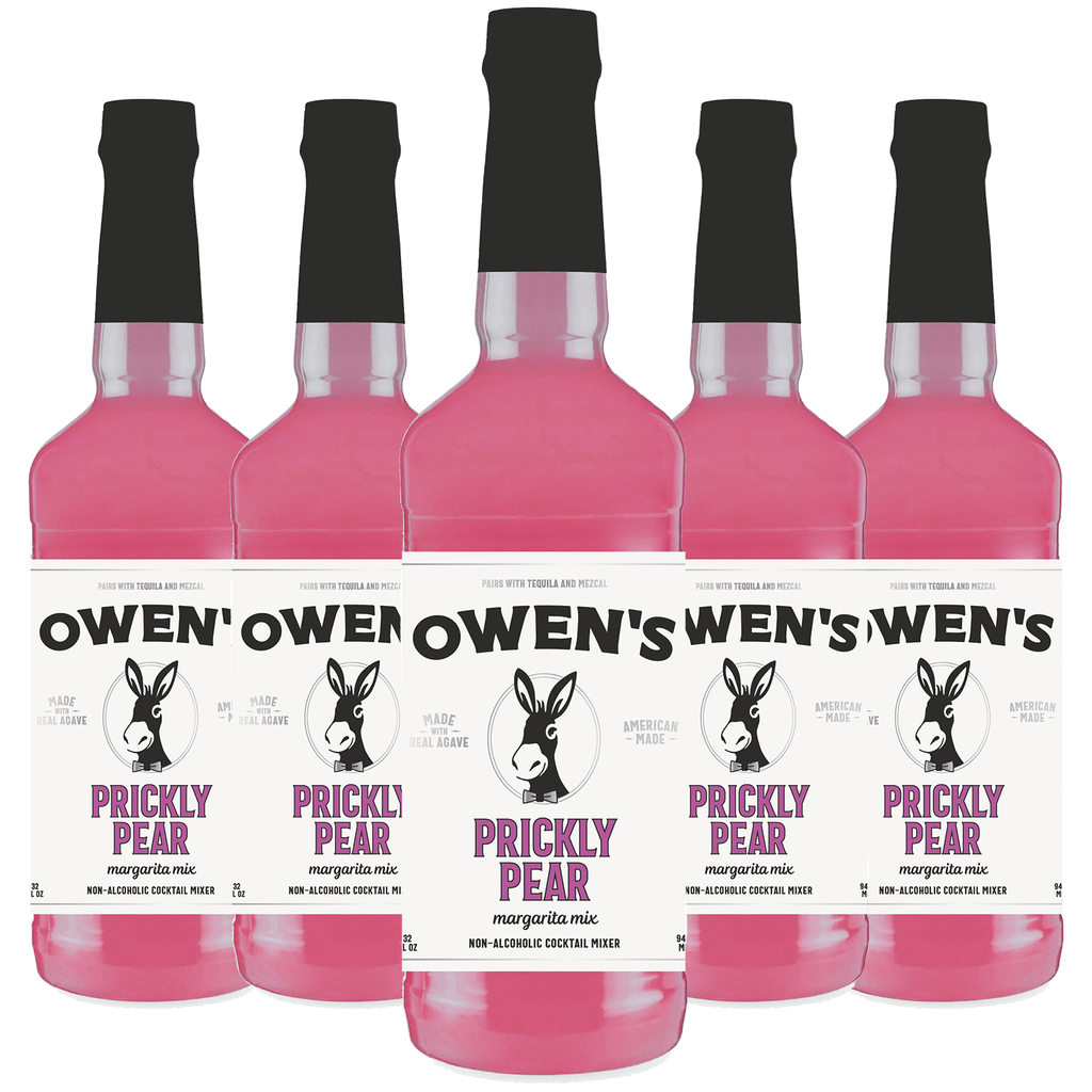 Owen’s Craft Mixers Live Nation Exclusive Prickly Pear | Handcrafted in USA | Premium Ingredients | Vegan & Gluten-Free Soda Mocktail & Cocktail Mixer - GoDpsMusic