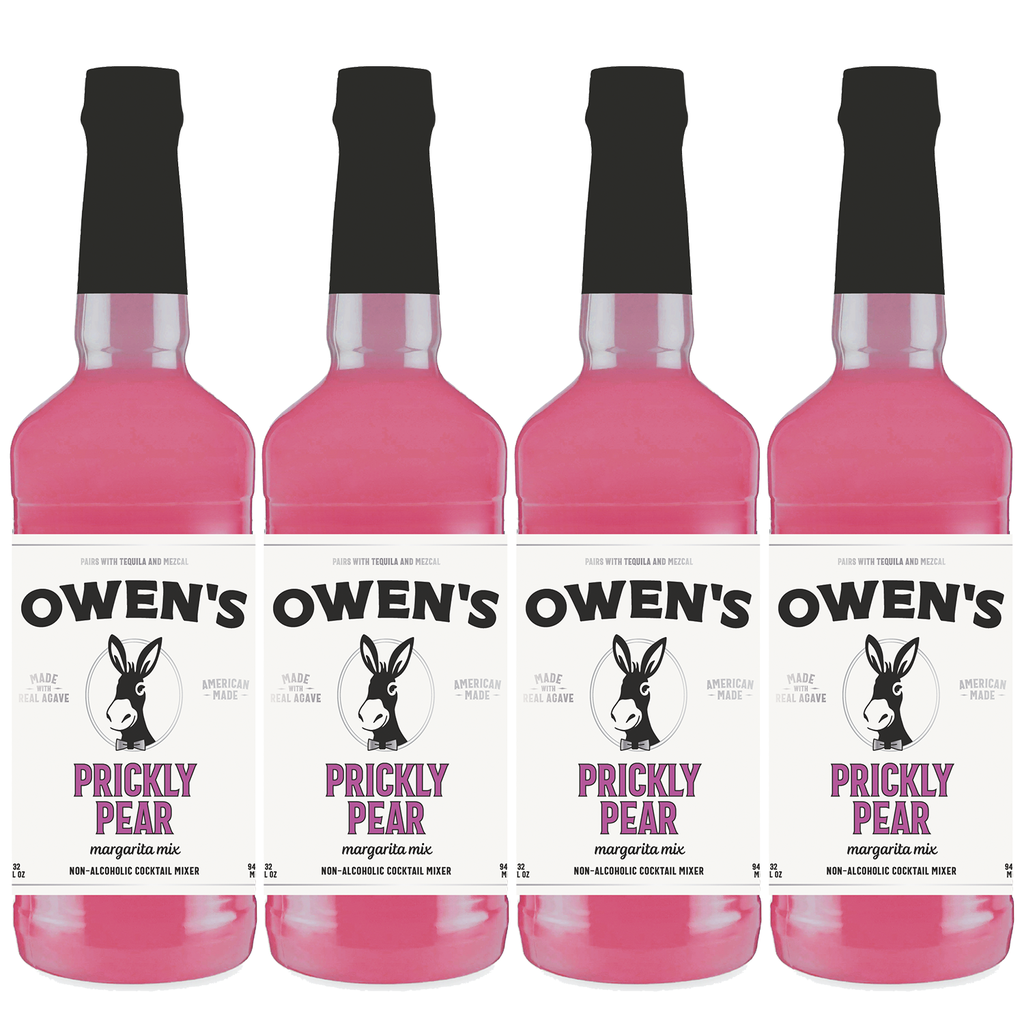 Owen’s Craft Mixers Live Nation Exclusive Prickly Pear | Handcrafted in USA | Premium Ingredients | Vegan & Gluten-Free Soda Mocktail & Cocktail Mixer - GoDpsMusic