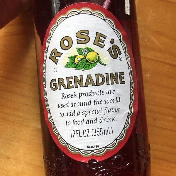 Rose’s Sweetened Grenadine Syrup 1 Liter Bottle, | Perfect for Cocktails, Beverages, and Mixers - GoDpsMusic