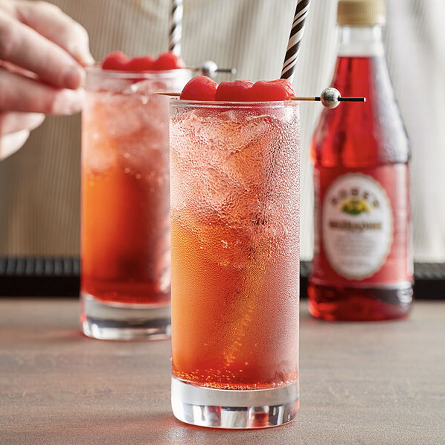 Rose’s Sweetened Grenadine Syrup 1 Liter Bottle, | Perfect for Cocktails, Beverages, and Mixers - GoDpsMusic