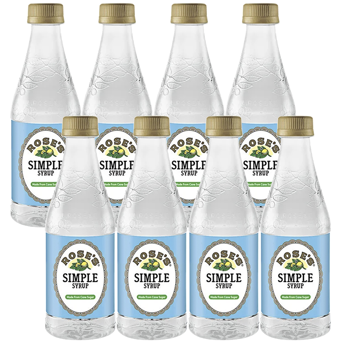 Rose’s Sweetened Simple Syrup 12 OZ Bottle, | Perfect for Cocktails, Beverages, and Mixers - GoDpsMusic
