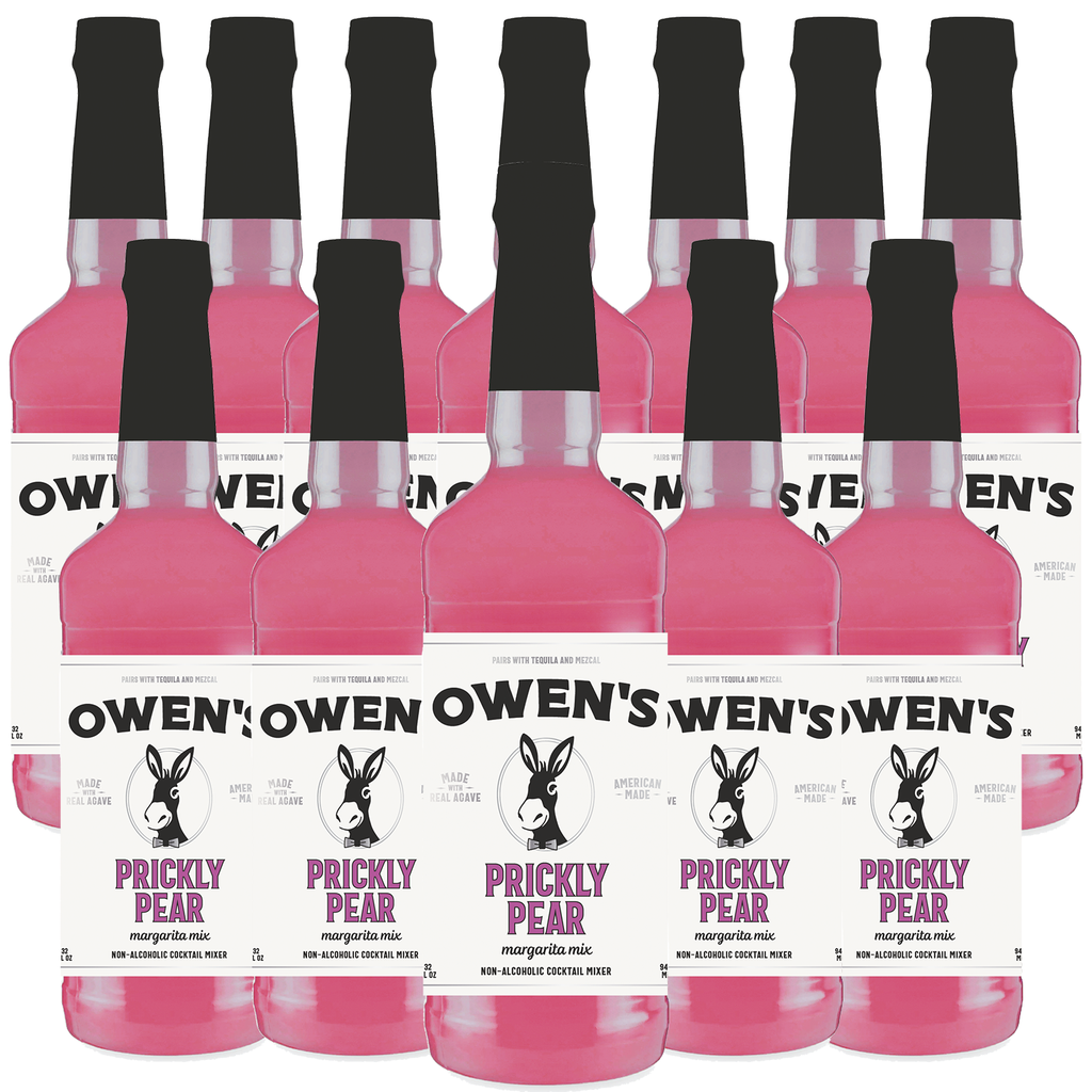 Owen’s Craft Mixers Live Nation Exclusive Prickly Pear | Handcrafted in USA | Premium Ingredients | Vegan & Gluten-Free Soda Mocktail & Cocktail Mixer - GoDpsMusic