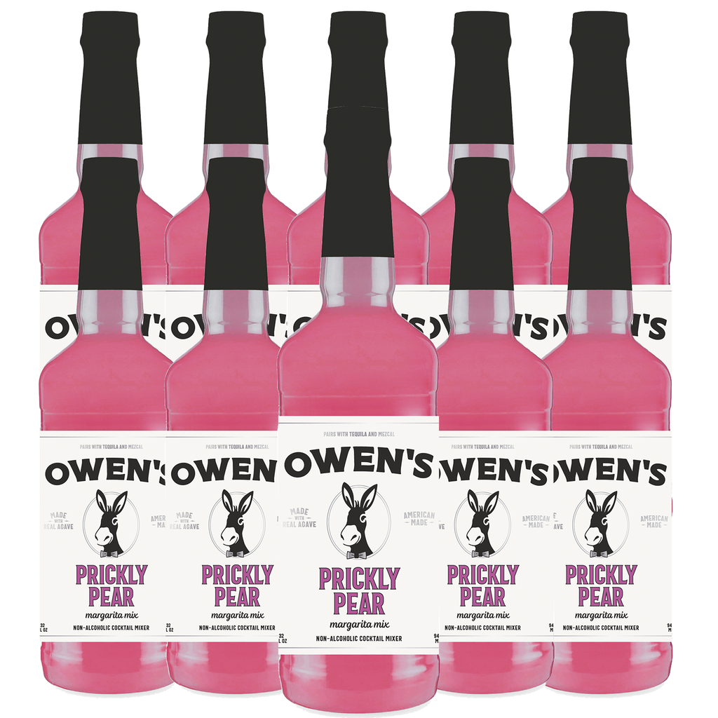 Owen’s Craft Mixers Live Nation Exclusive Prickly Pear | Handcrafted in USA | Premium Ingredients | Vegan & Gluten-Free Soda Mocktail & Cocktail Mixer - GoDpsMusic