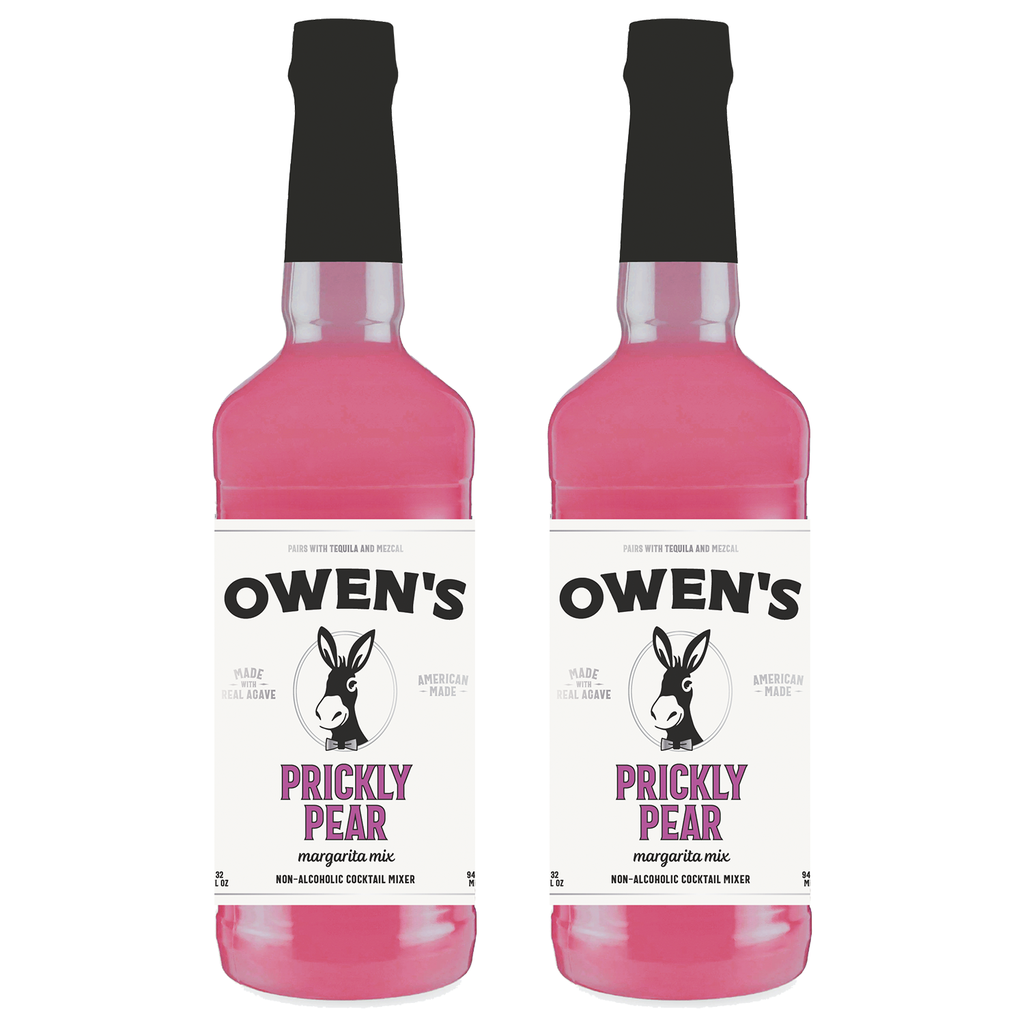 Owen’s Craft Mixers Live Nation Exclusive Prickly Pear | Handcrafted in USA | Premium Ingredients | Vegan & Gluten-Free Soda Mocktail & Cocktail Mixer - GoDpsMusic