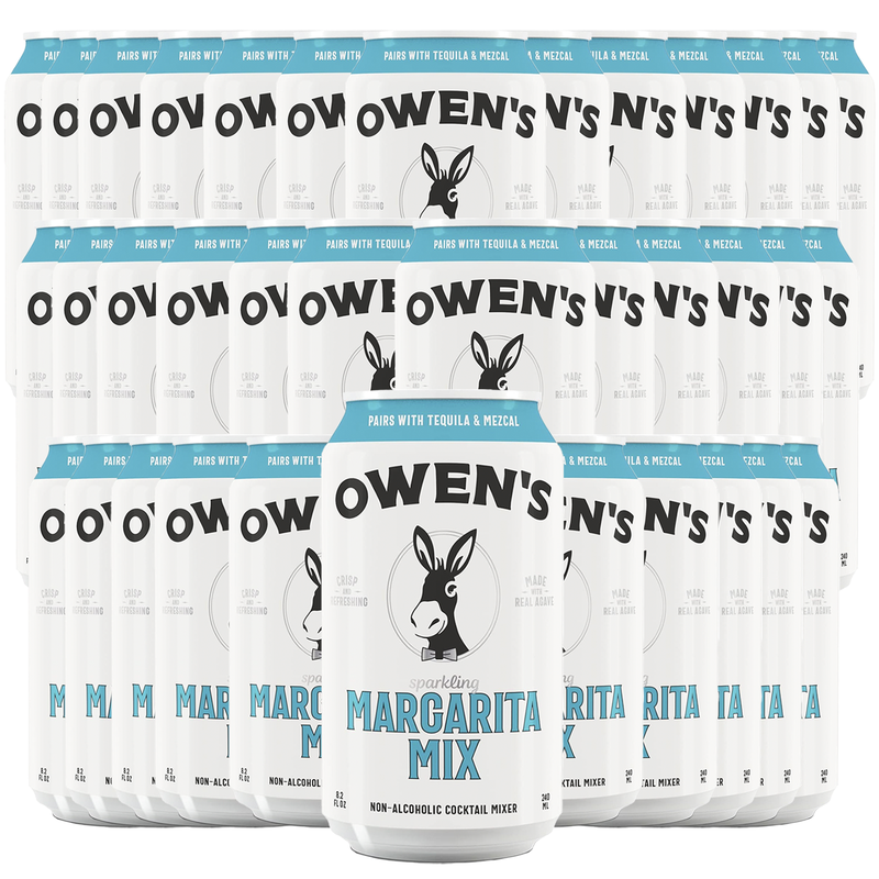 Owen’s Craft Mixers Sparkling Margarita Handcrafted in the USA with Premium Ingredients Vegan & Gluten-Free Soda Mocktail and Cocktail Mixer - GoDpsMusic
