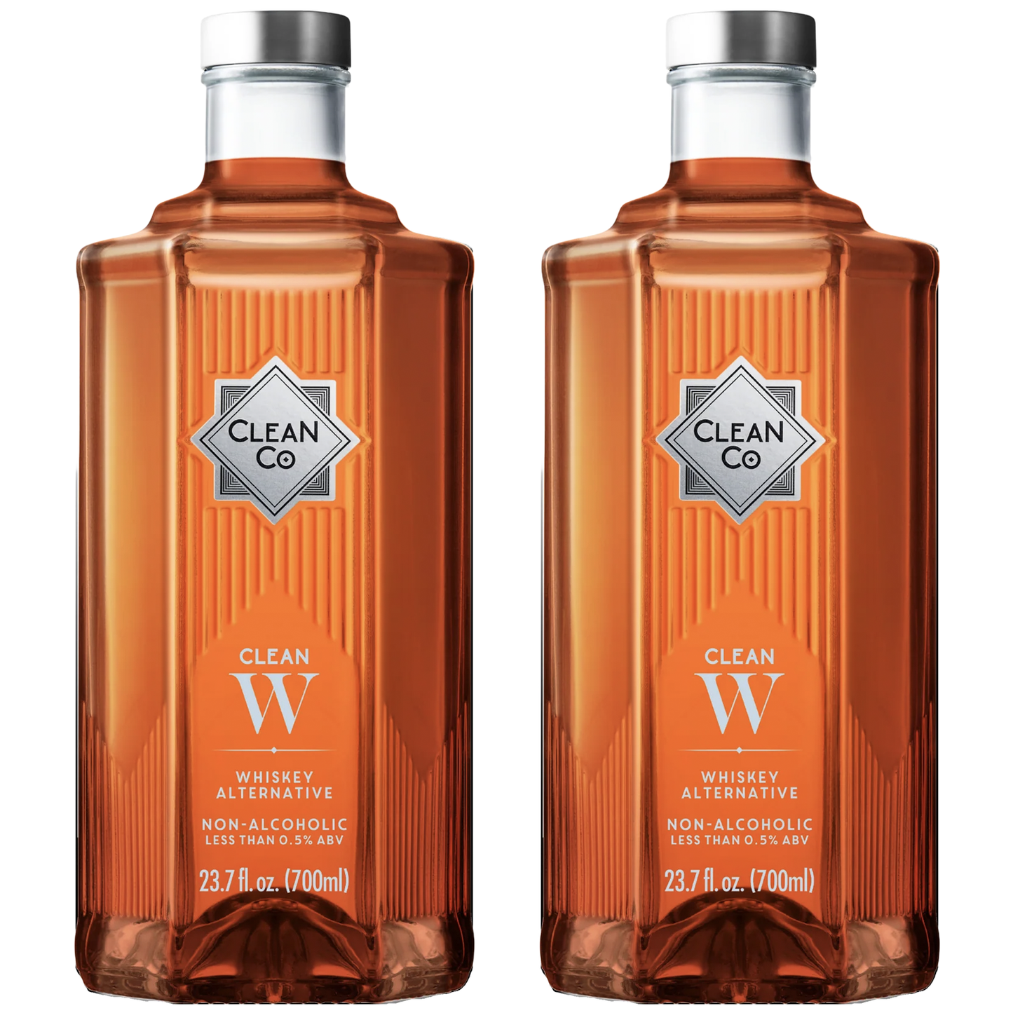 Clean Co Non-Alcoholic Whiskey Alternative 700ml Bottle | Made in England | Premium Alcohol-Free Spirit | Sugar Free, Gluten Free Spirits - GoDpsMusic