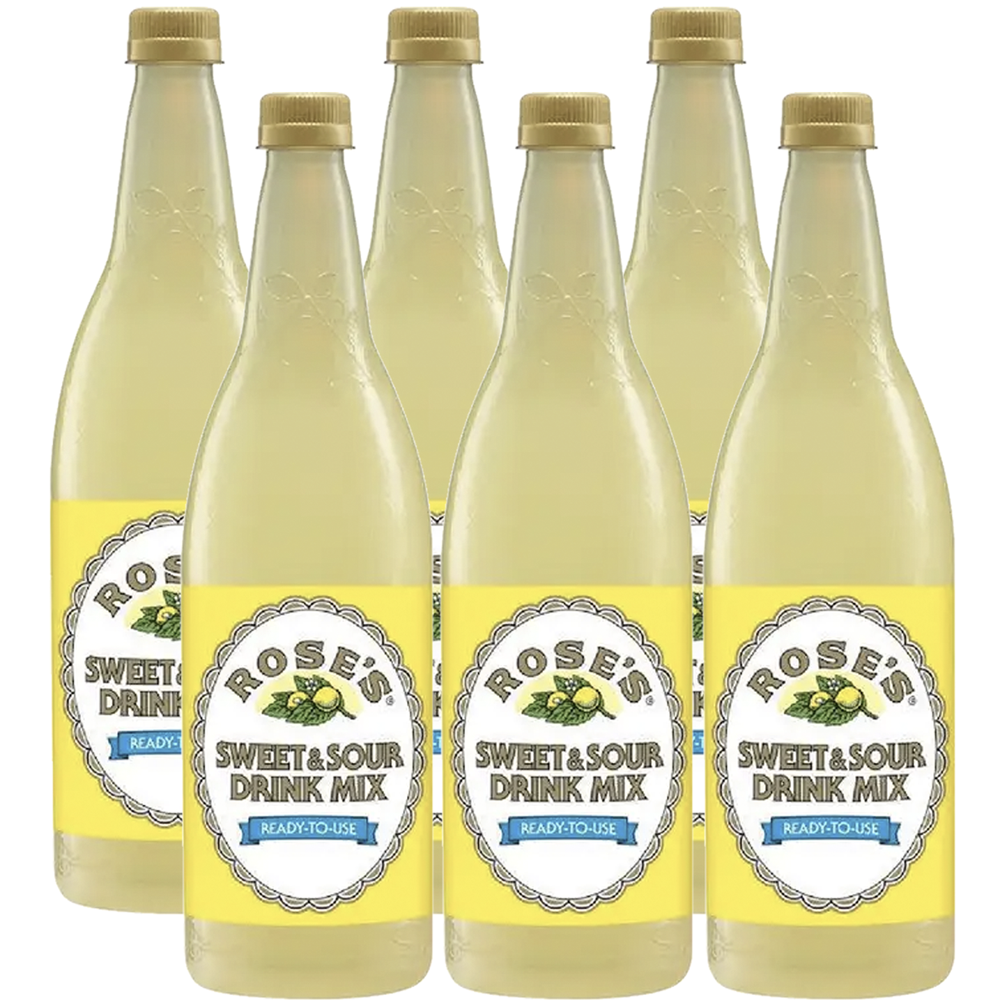 Rose’s Sweetened Sweet & Sour Syrup 1 Liter Bottle, | Perfect for Cocktails, Beverages, and Mixers - GoDpsMusic