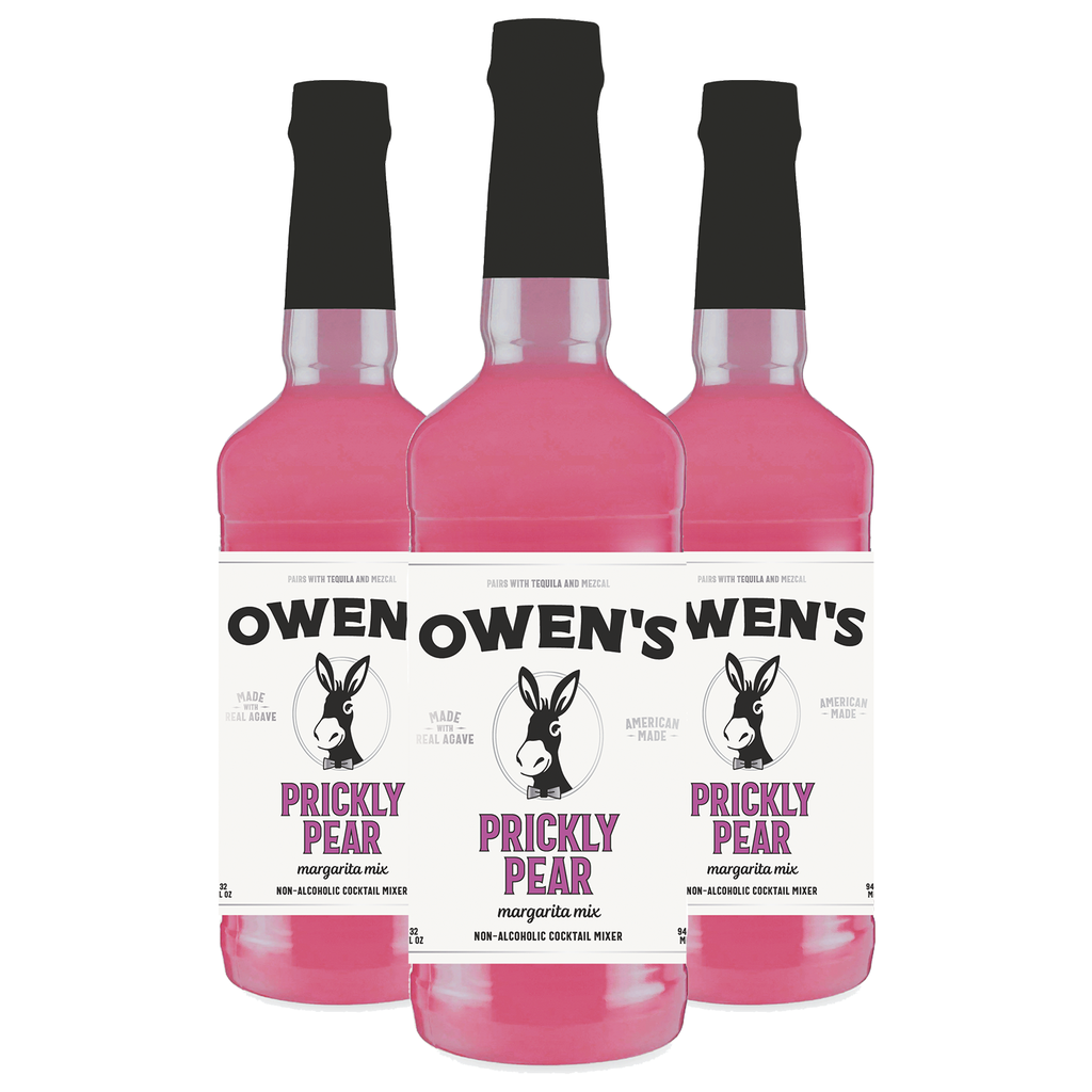 Owen’s Craft Mixers Live Nation Exclusive Prickly Pear | Handcrafted in USA | Premium Ingredients | Vegan & Gluten-Free Soda Mocktail & Cocktail Mixer - GoDpsMusic