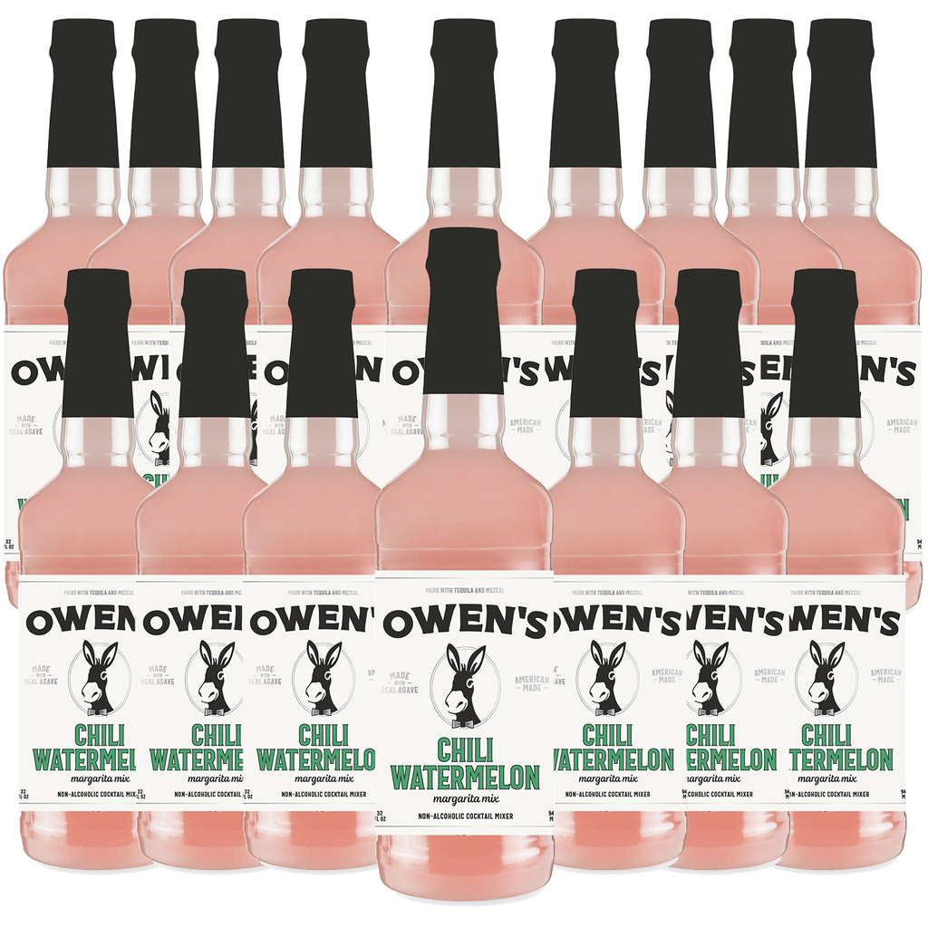 Owen’s Craft Mixers Live Nation Exclusive Chili Watermelon | Handcrafted in USA | Premium Ingredients | Vegan & Gluten-Free Soda Mocktail & Cocktail Mixer - GoDpsMusic