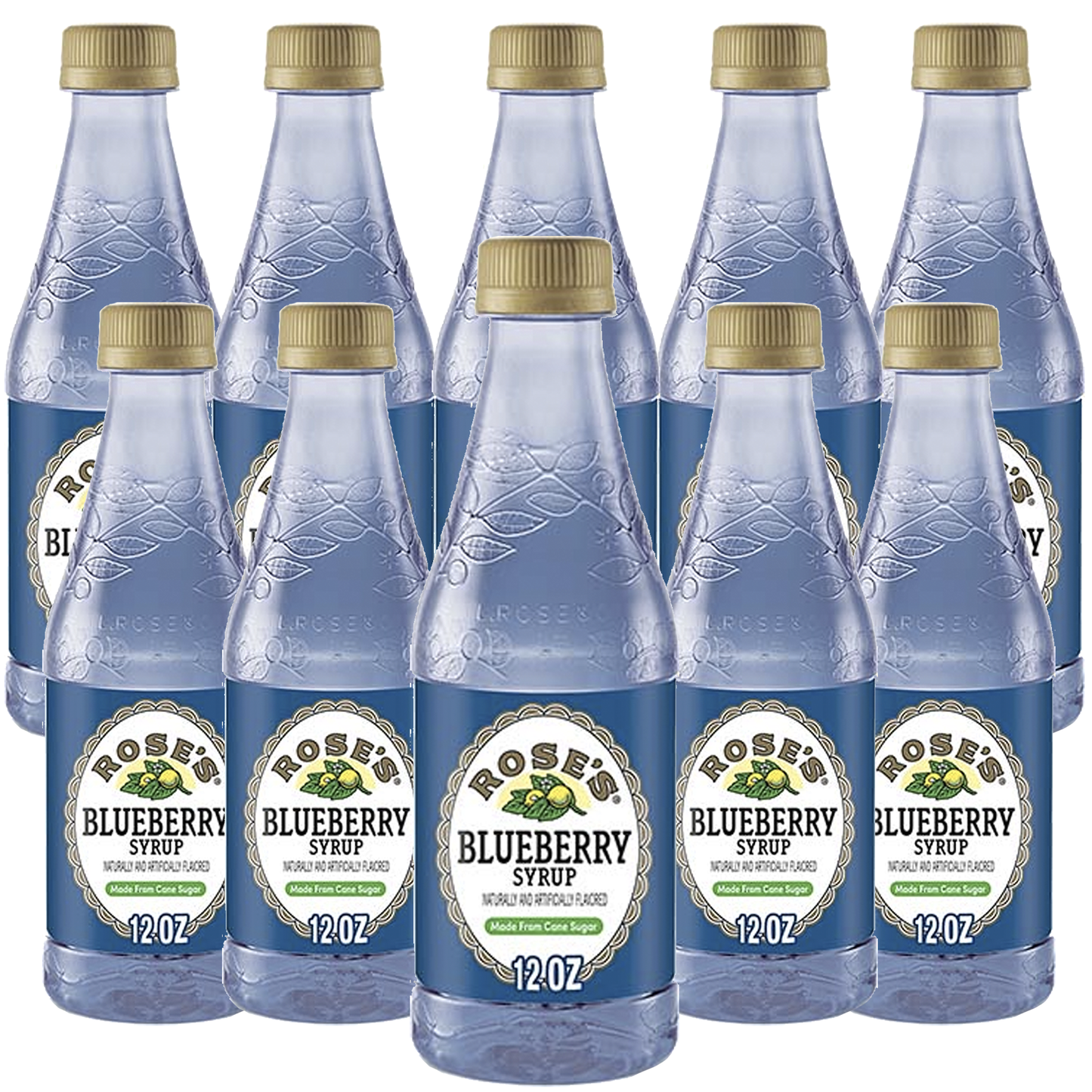 Rose’s Sweetened Blueberry Syrup 12 OZ Bottle, | Perfect for Cocktails, Beverages, and Mixers - GoDpsMusic