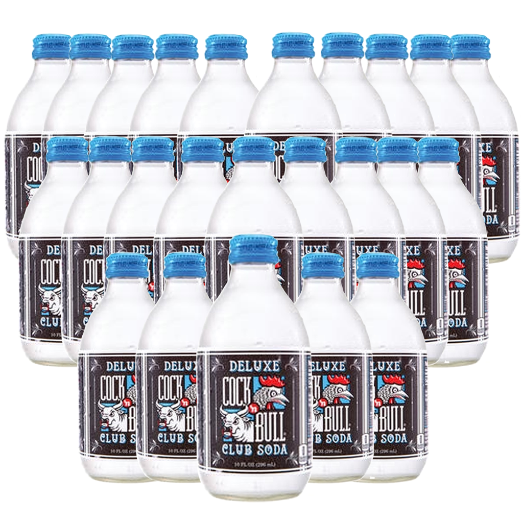 Cock n Bull Club Soda 10oz Soda Bottles - Ideal Mixer for Cocktails, Mocktails, and Bartenders - Premium Quality for Perfect Mixed Drinks - Refreshing Flavor Profile- Made In USA - GoDpsMusic