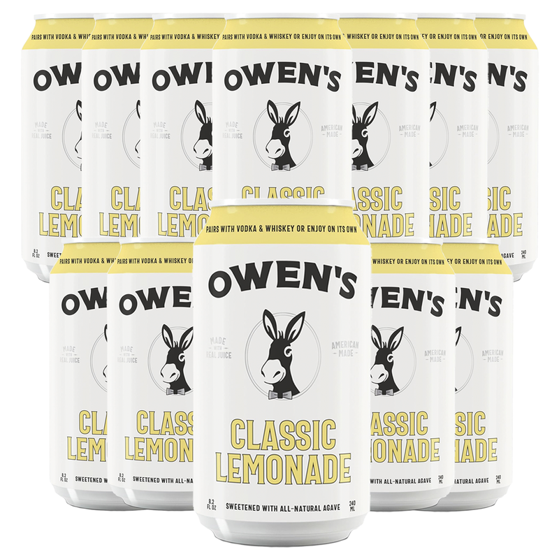 Owen’s Craft Mixers Classic Lemonade Handcrafted in the USA with Premium Ingredients Vegan & Gluten-Free Soda Mocktail and Cocktail Mixer - GoDpsMusic