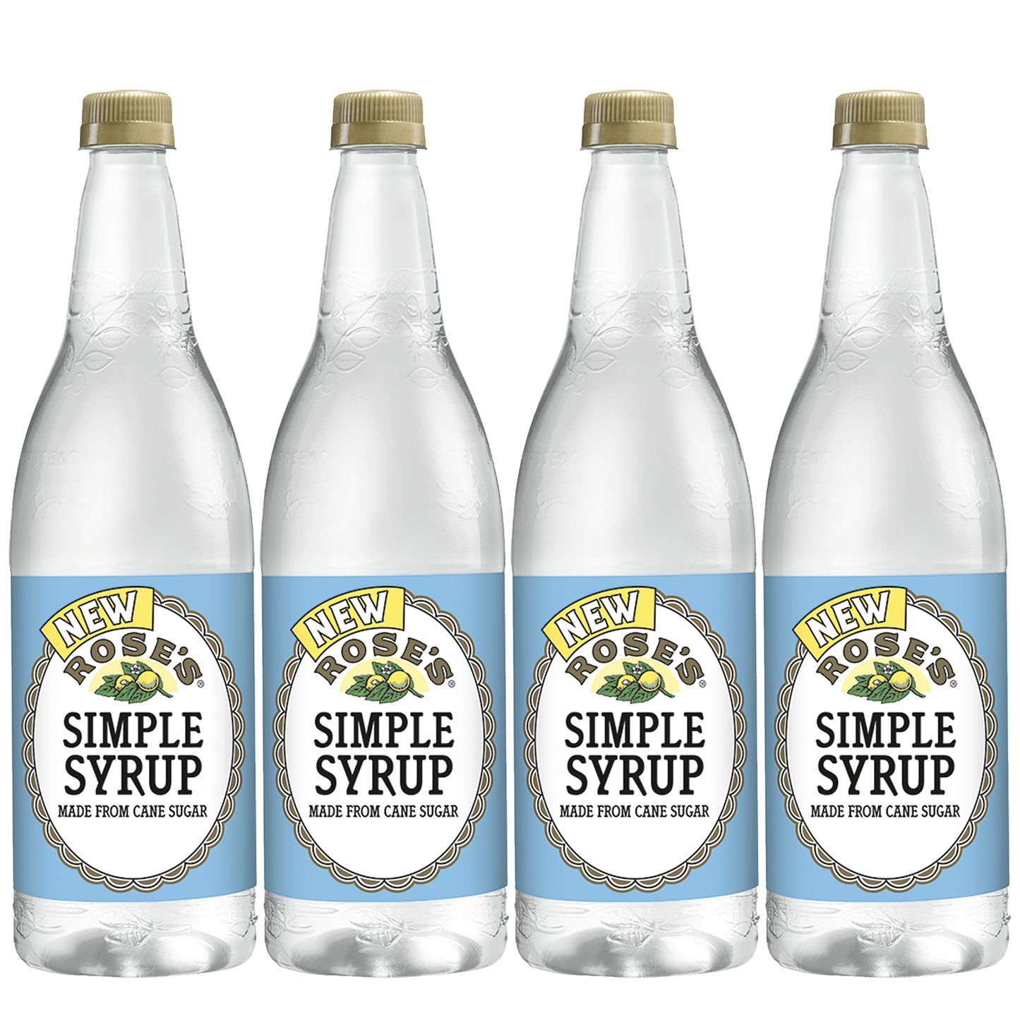 Rose’s Sweetened Simple Syrup 1 Liter Bottle, | Perfect for Cocktails, Beverages, and Mixers - GoDpsMusic