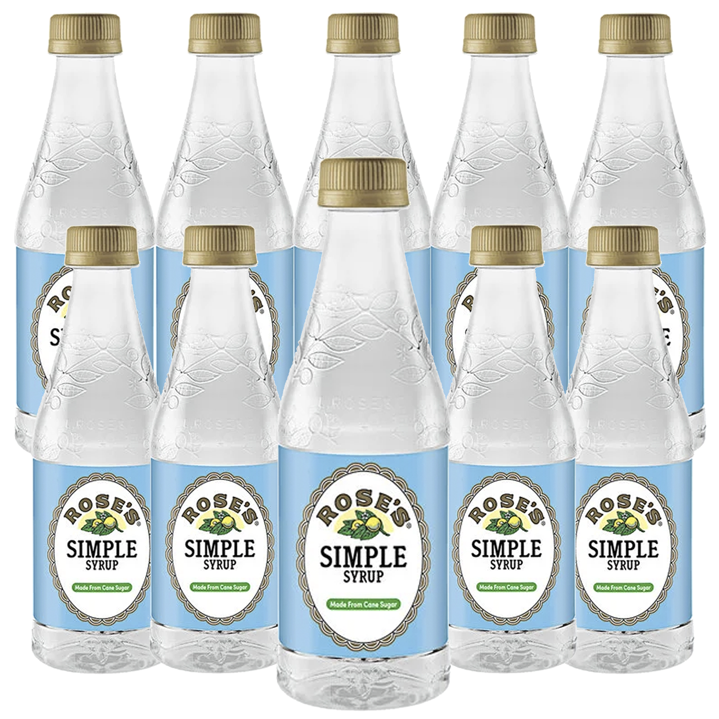 Rose’s Sweetened Simple Syrup 12 OZ Bottle, | Perfect for Cocktails, Beverages, and Mixers - GoDpsMusic