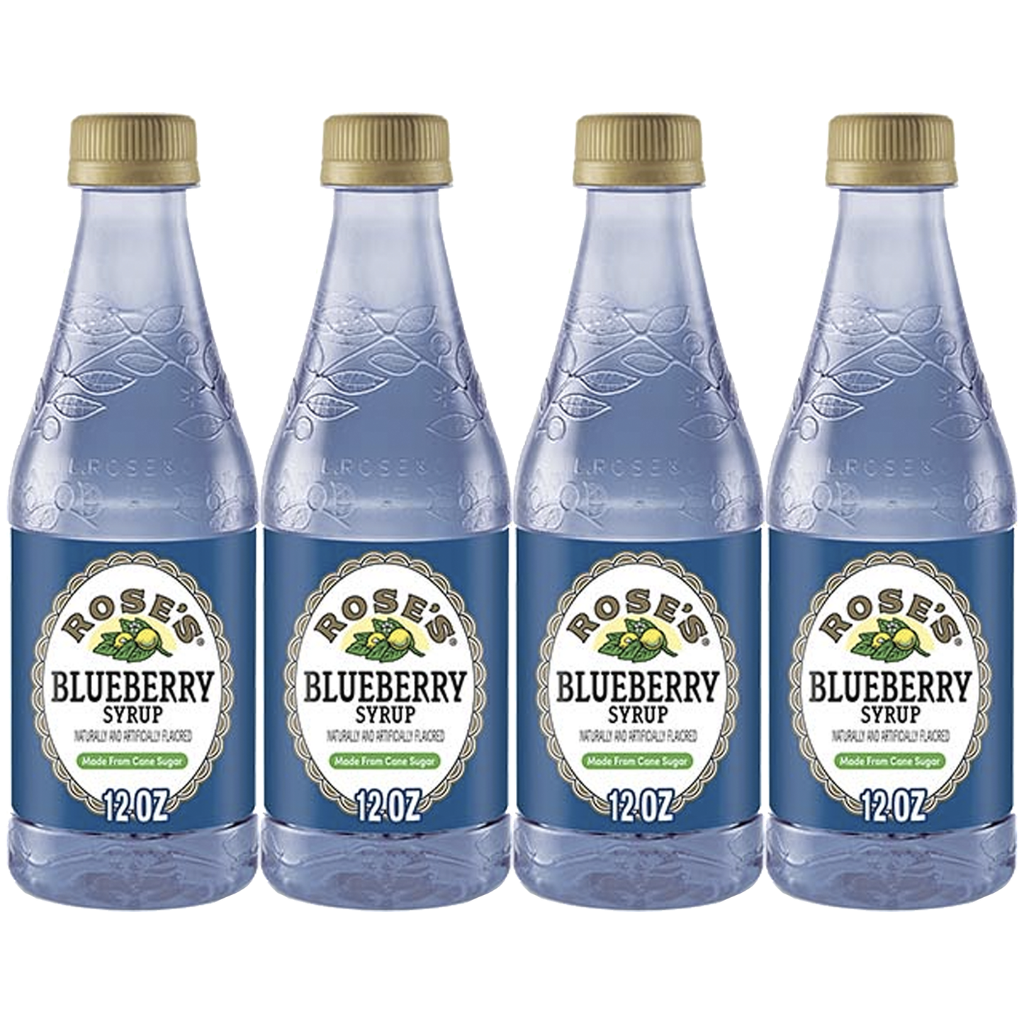 Rose’s Sweetened Blueberry Syrup 12 OZ Bottle, | Perfect for Cocktails, Beverages, and Mixers - GoDpsMusic