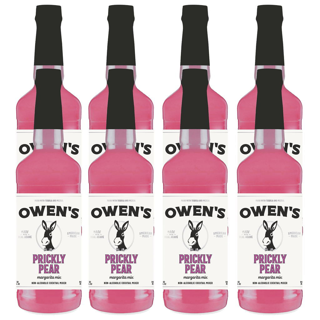Owen’s Craft Mixers Live Nation Exclusive Prickly Pear | Handcrafted in USA | Premium Ingredients | Vegan & Gluten-Free Soda Mocktail & Cocktail Mixer - GoDpsMusic