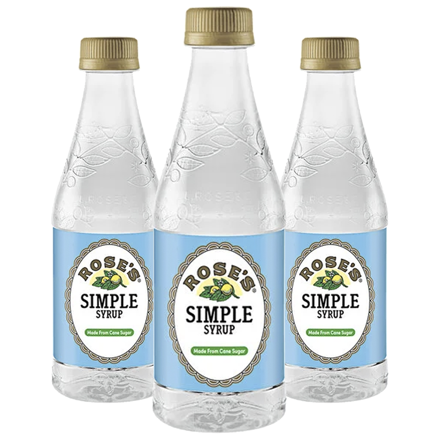 Rose’s Sweetened Simple Syrup 12 OZ Bottle, | Perfect for Cocktails, Beverages, and Mixers - GoDpsMusic