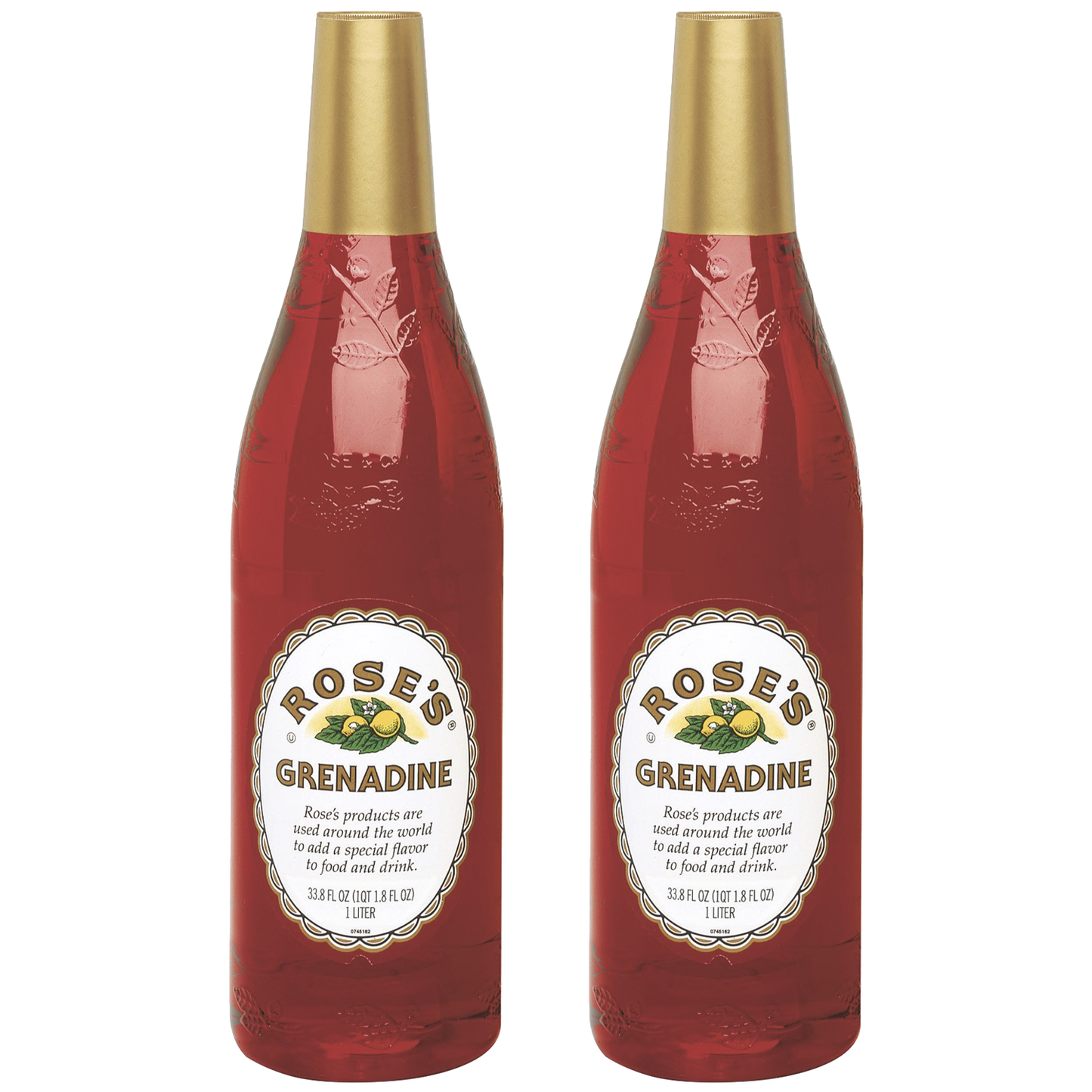Rose’s Sweetened Grenadine Syrup 1 Liter Bottle, | Perfect for Cocktails, Beverages, and Mixers - GoDpsMusic