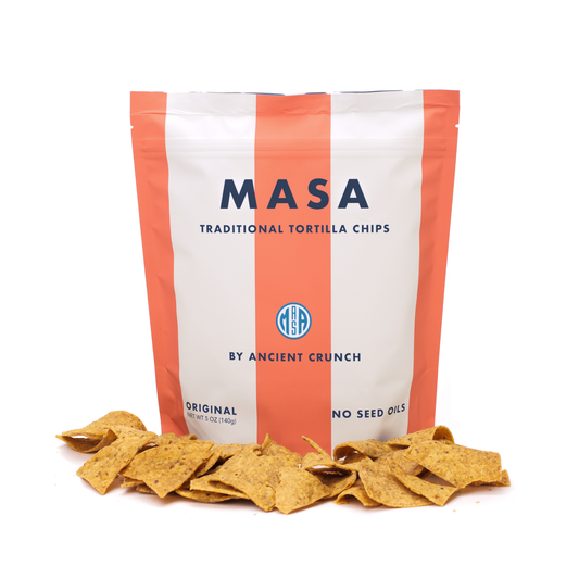 MASA Traditional Tortilla Chips, 5oz Bag Case
