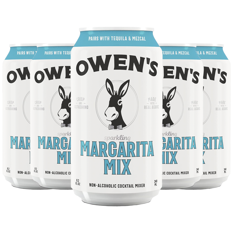 Owen’s Craft Mixers Sparkling Margarita Handcrafted in the USA with Premium Ingredients Vegan & Gluten-Free Soda Mocktail and Cocktail Mixer - GoDpsMusic