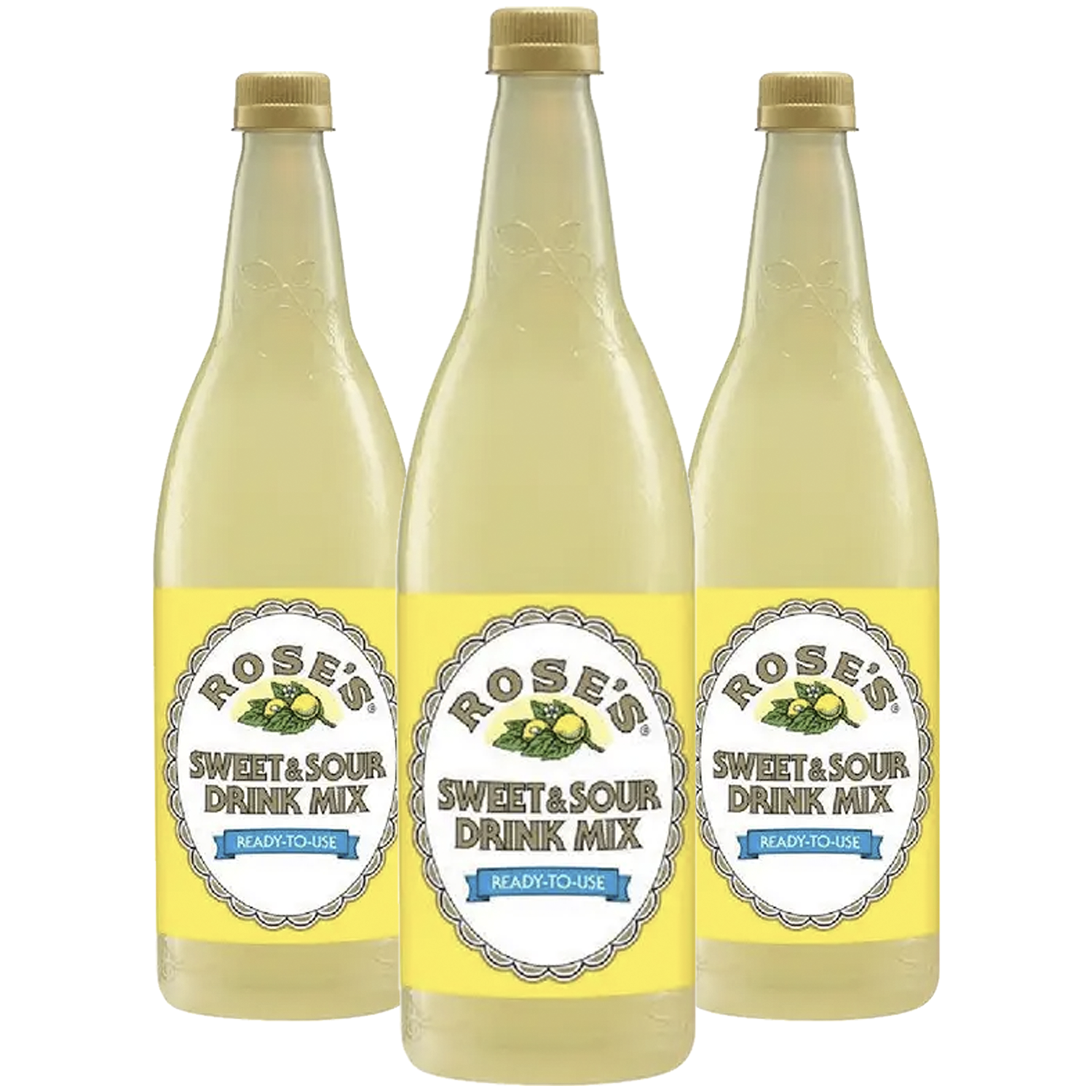 Rose’s Sweetened Sweet & Sour Syrup 1 Liter Bottle, | Perfect for Cocktails, Beverages, and Mixers - GoDpsMusic