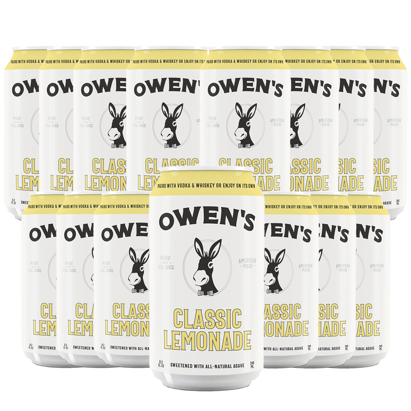 Owen’s Craft Mixers Classic Lemonade Handcrafted in the USA with Premium Ingredients Vegan & Gluten-Free Soda Mocktail and Cocktail Mixer - GoDpsMusic