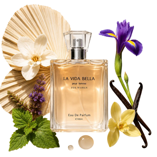 La Vida Bella Eau De Parfum for Women – Vanilla Orchid & Floral Fragrance