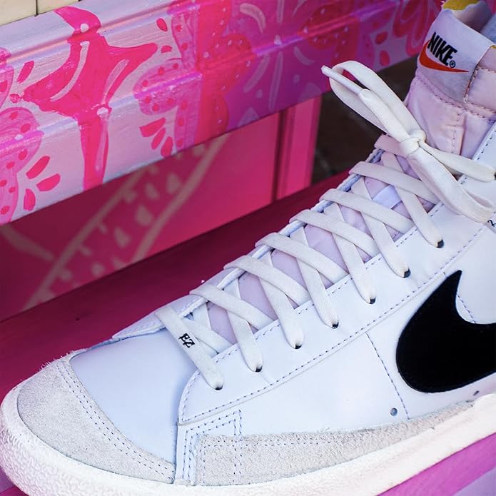 EZ Elastic Laces, White